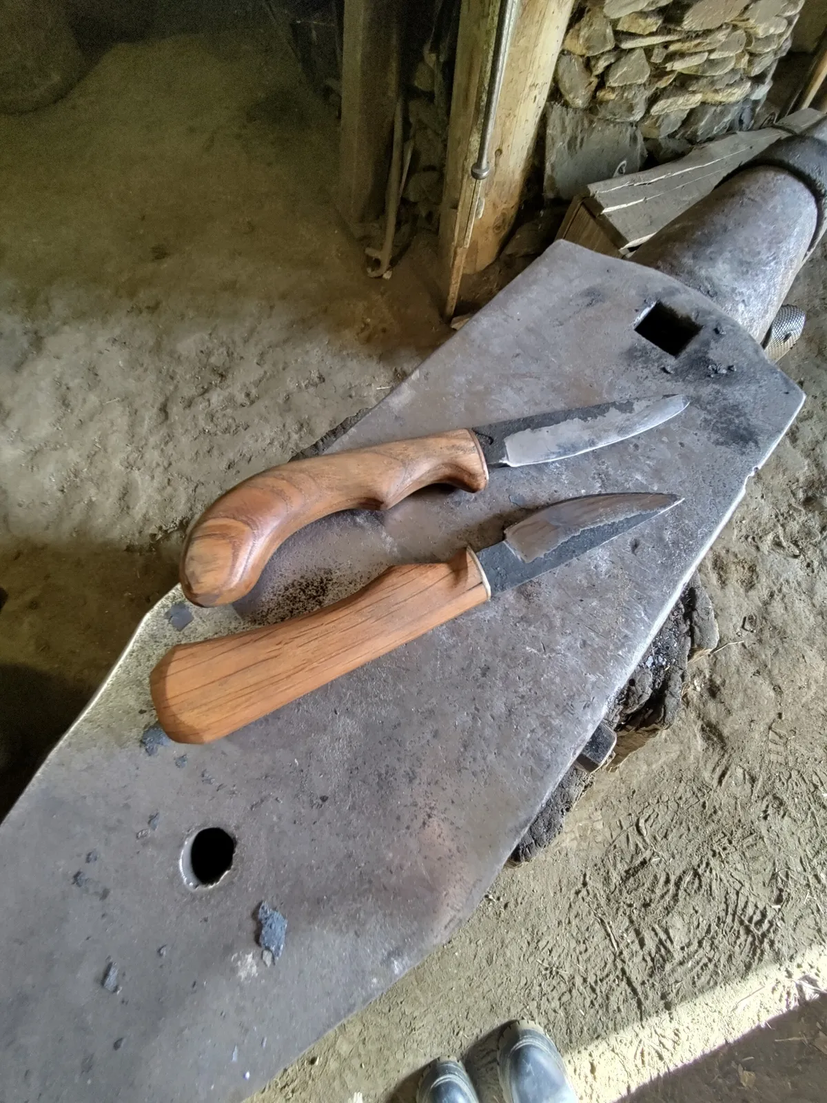 Forgez votre couteau sur une journée