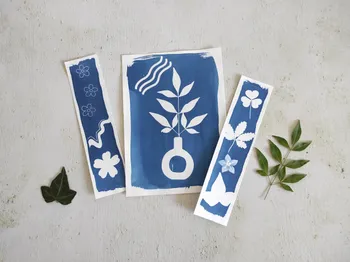 Réalisez vos impressions végétales en cyanotype