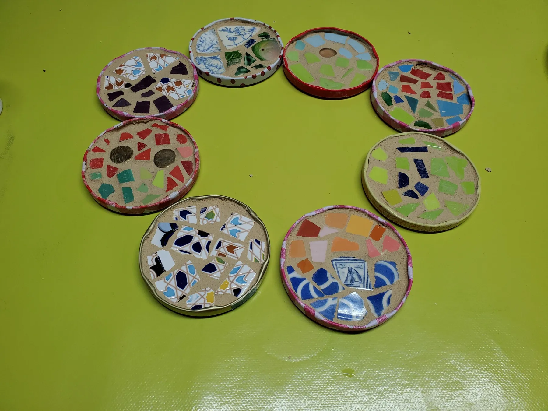 Réalisez un sous-verre en mosaïque - Afbeelding nr. 1 - Wecandoo