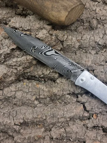 Réalisez votre couteau pliant damas sur une journée