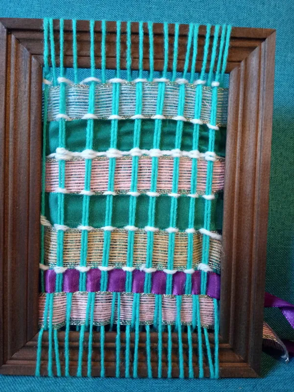 Réalisez votre cadre en tissage avec Gabrielle - Image n°4 - Wecandoo