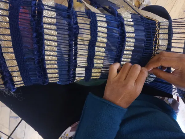 Réalisez votre cadre en tissage avec Gabrielle - Image n°2 - Wecandoo