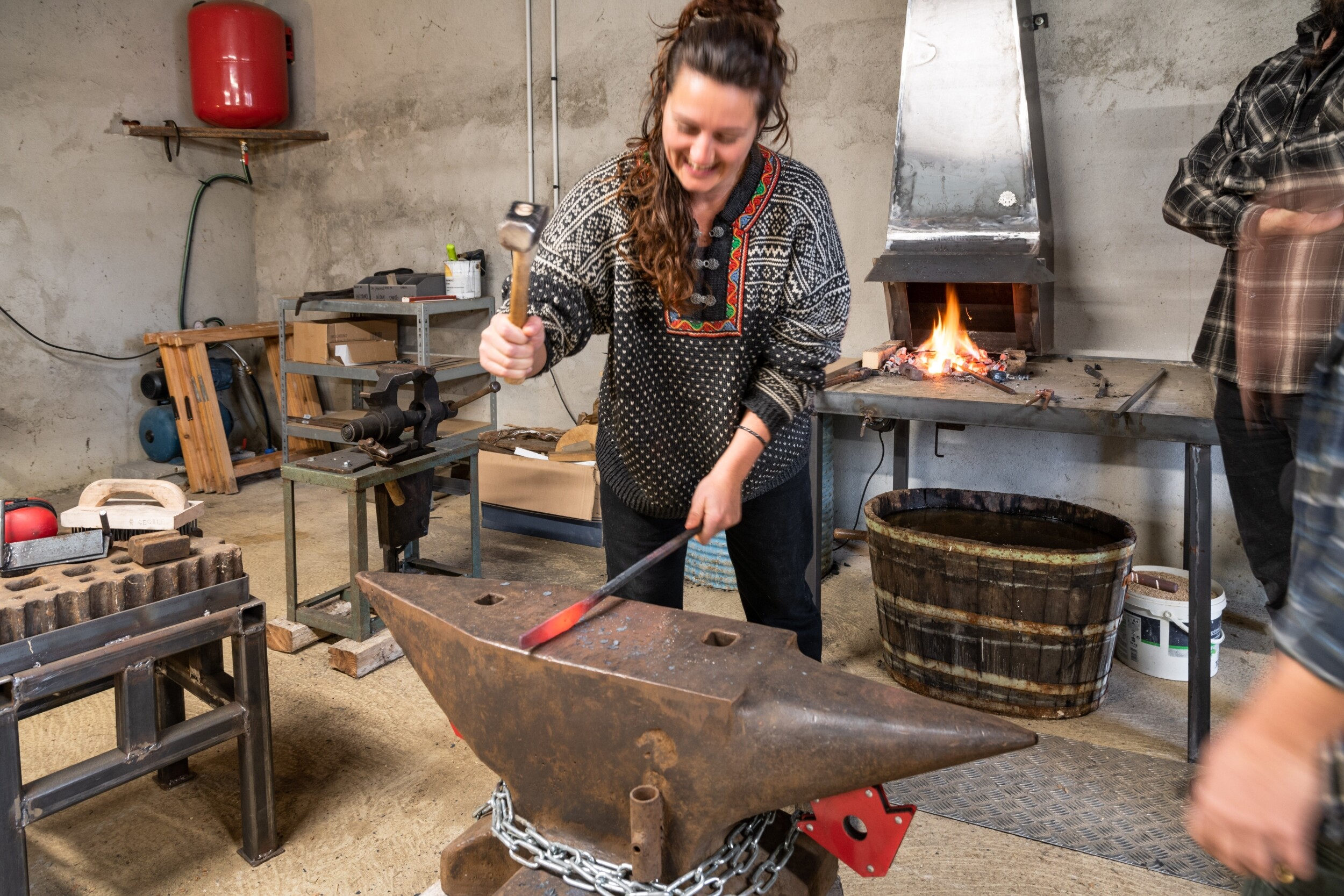 Wecandoo - Forgez votre couteau fixe damassé avec Cécile - 3J - Image n°6