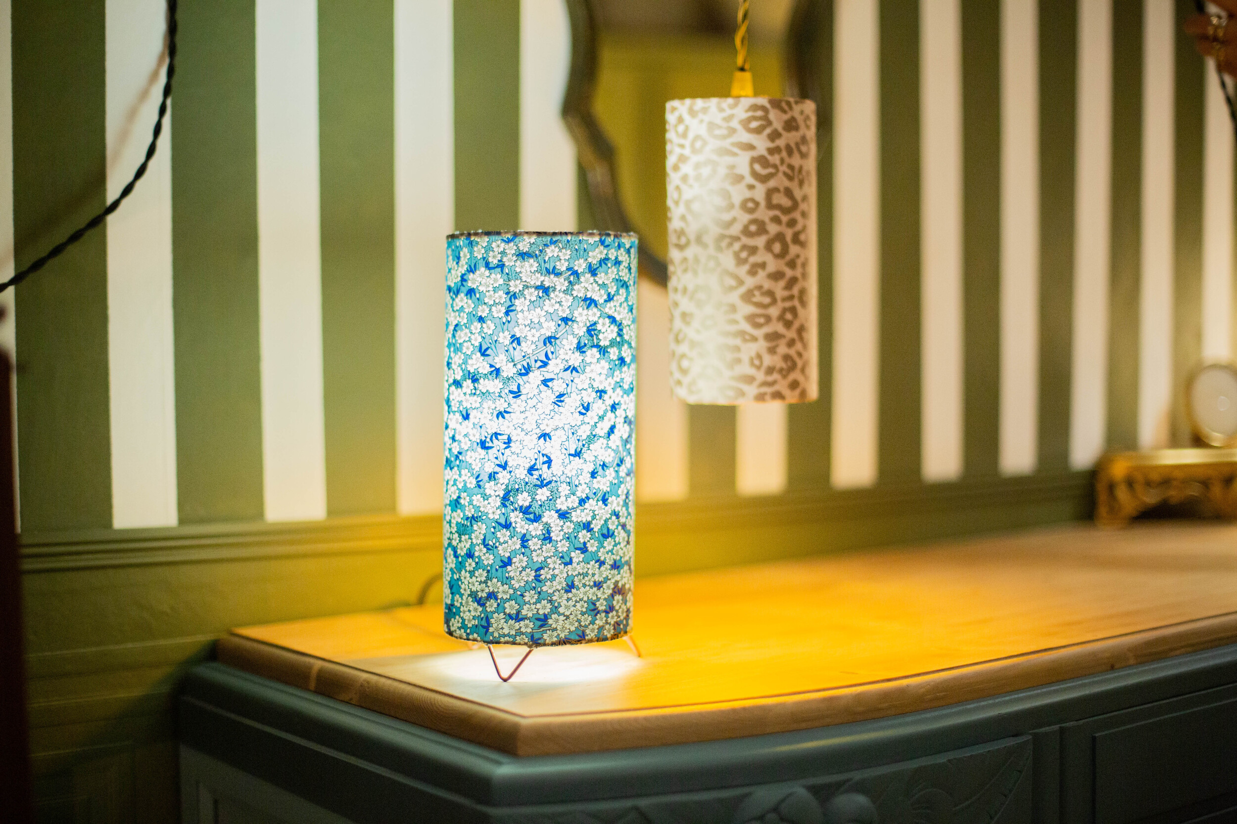 Réalisez votre lampe cylindrique ou conique à Lyon