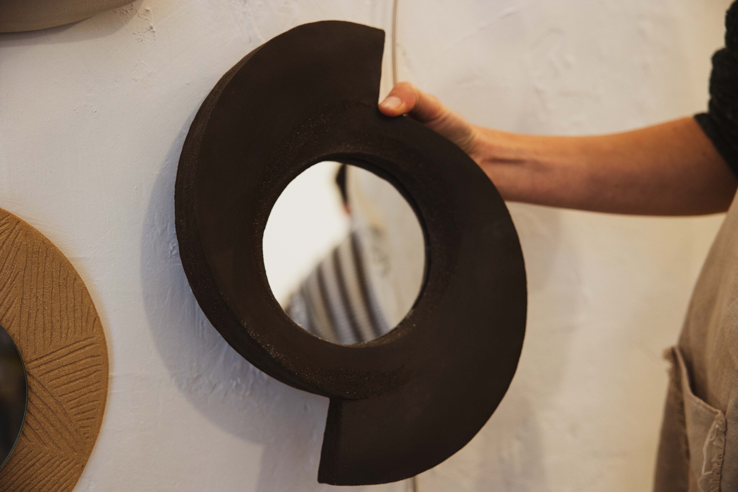 Réalisez votre miroir en céramique