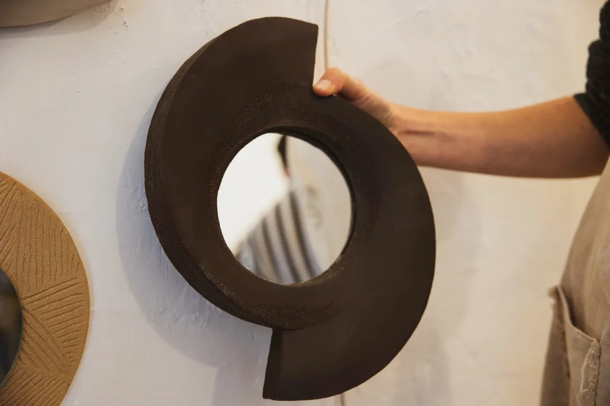 Réalisez votre miroir en céramique