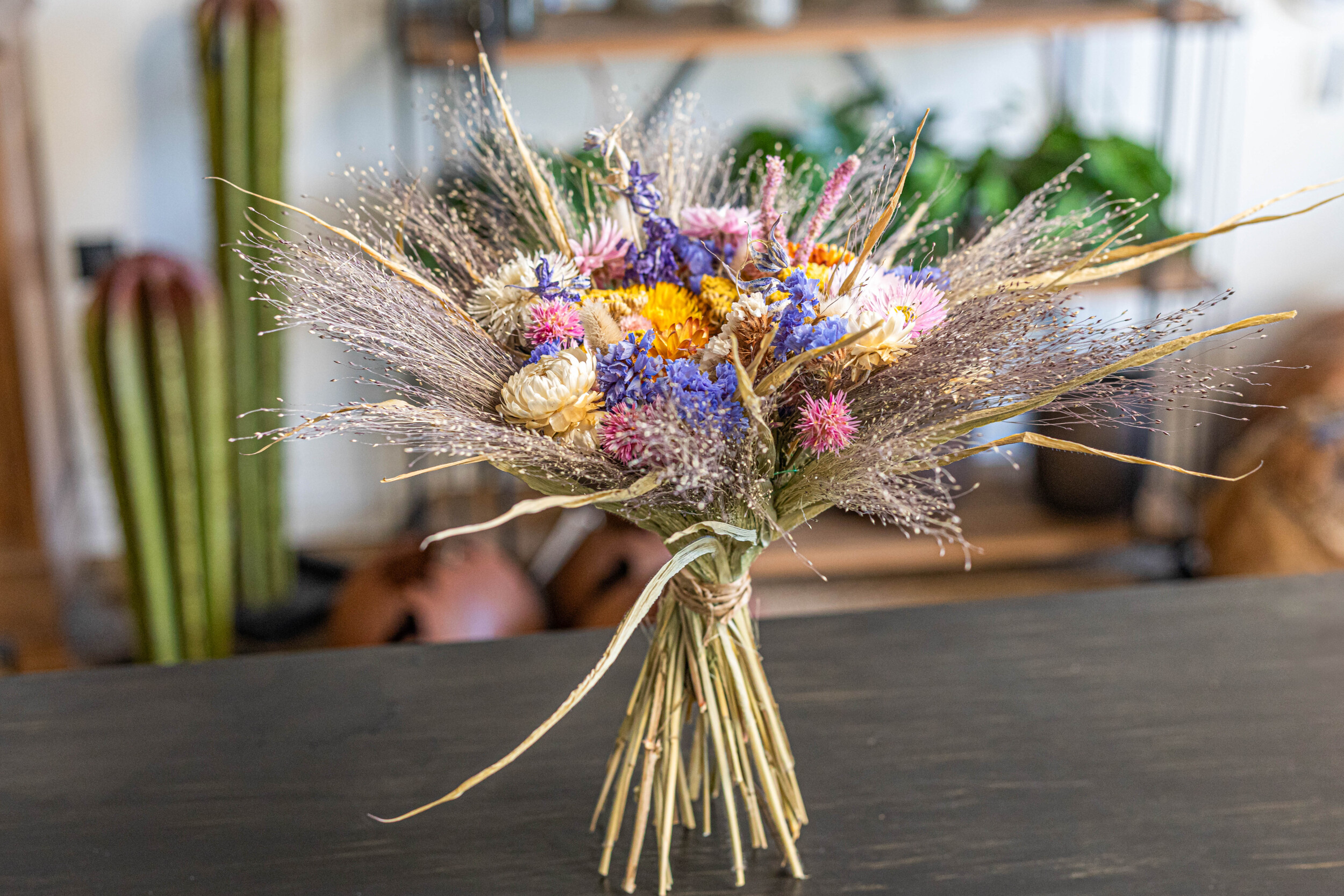 Composez votre bouquet de fleurs séchées