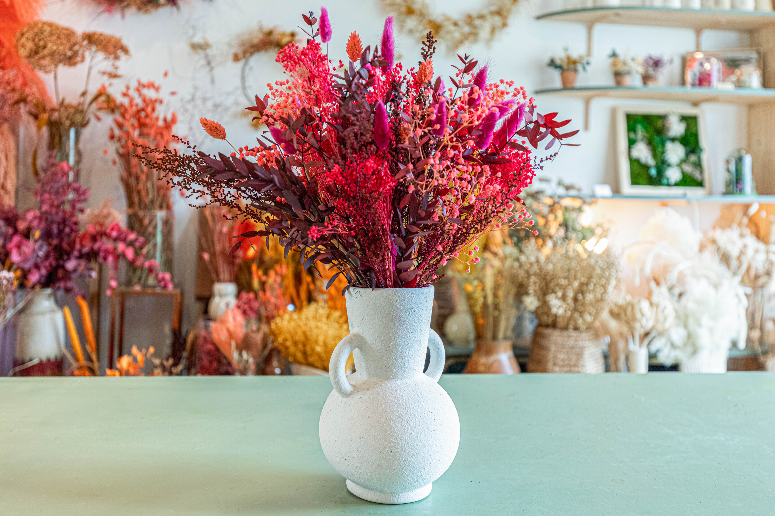 Composez votre bouquet de fleurs séchées