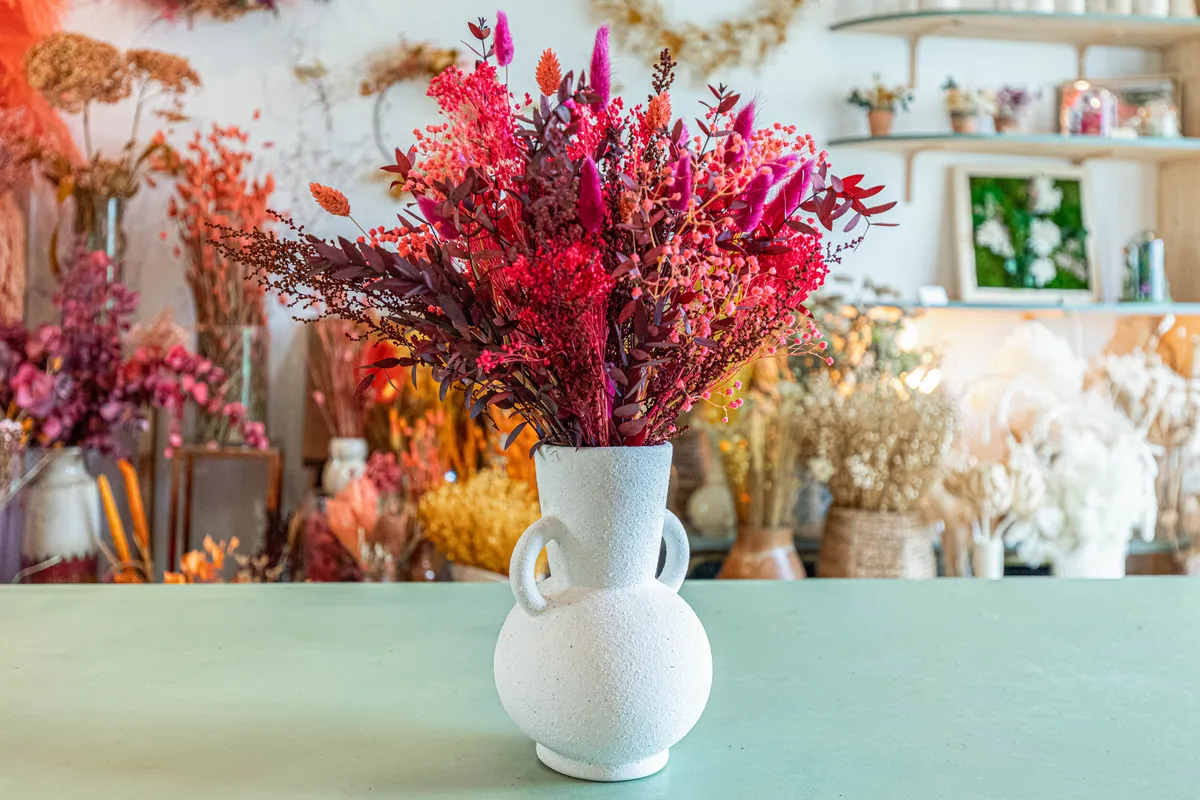 Composez votre bouquet de fleurs séchées