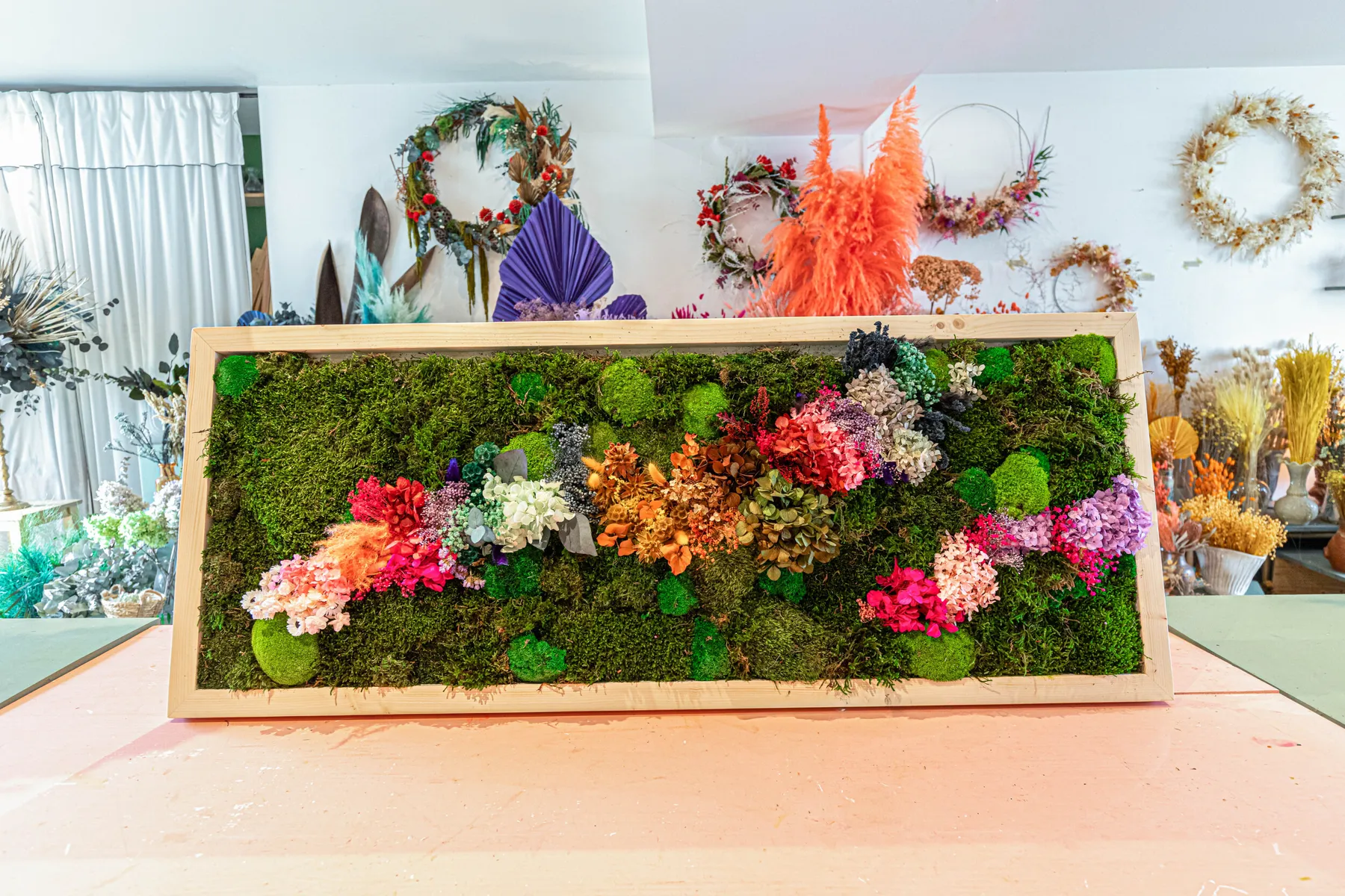 Fabriquez votre fresque végétale en groupe avec Claire - Image n°4 - Wecandoo