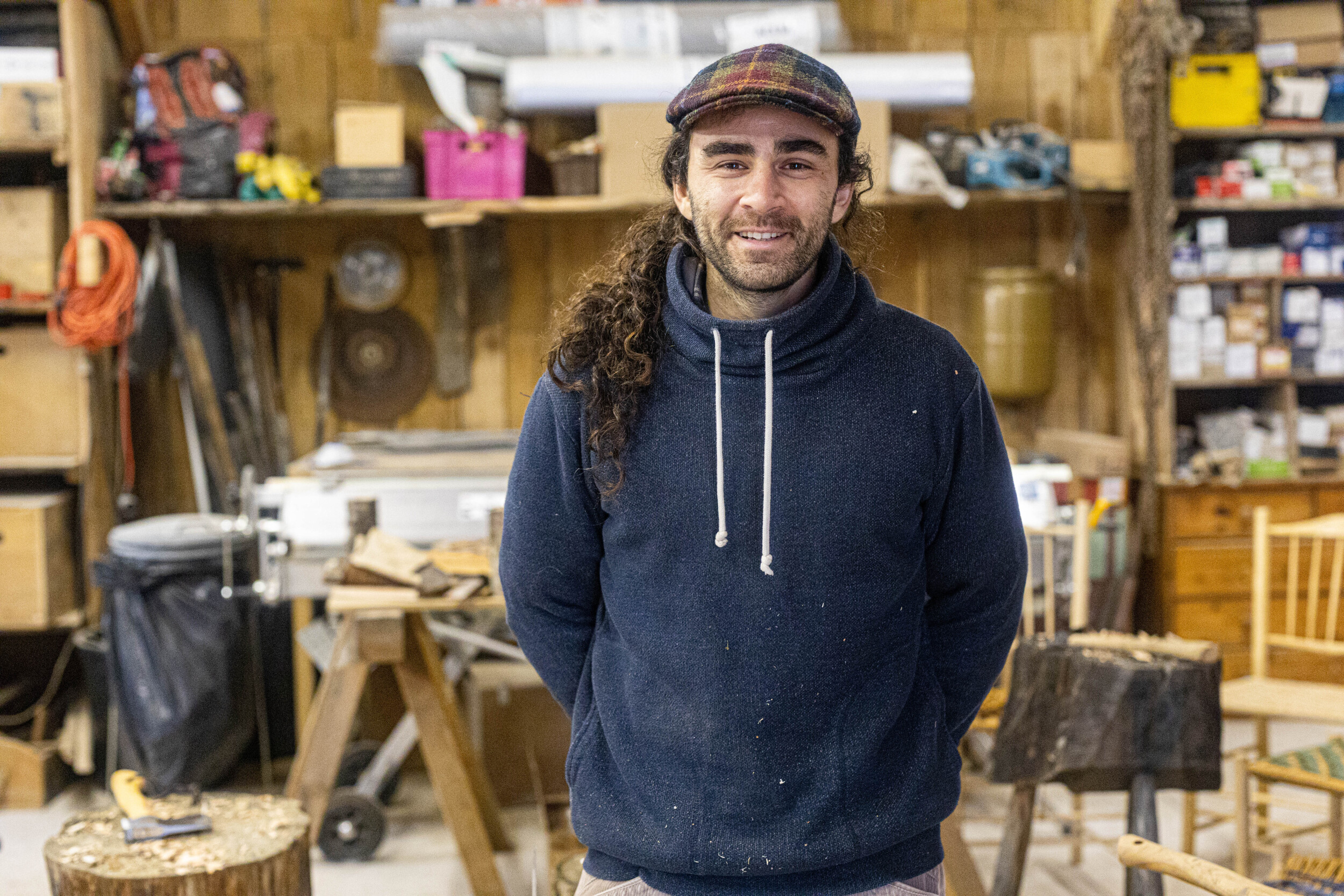 Wecandoo - Fabriquez votre tabouret à partir d'un arbre sur trois journées avec Mathieu - Image n°7