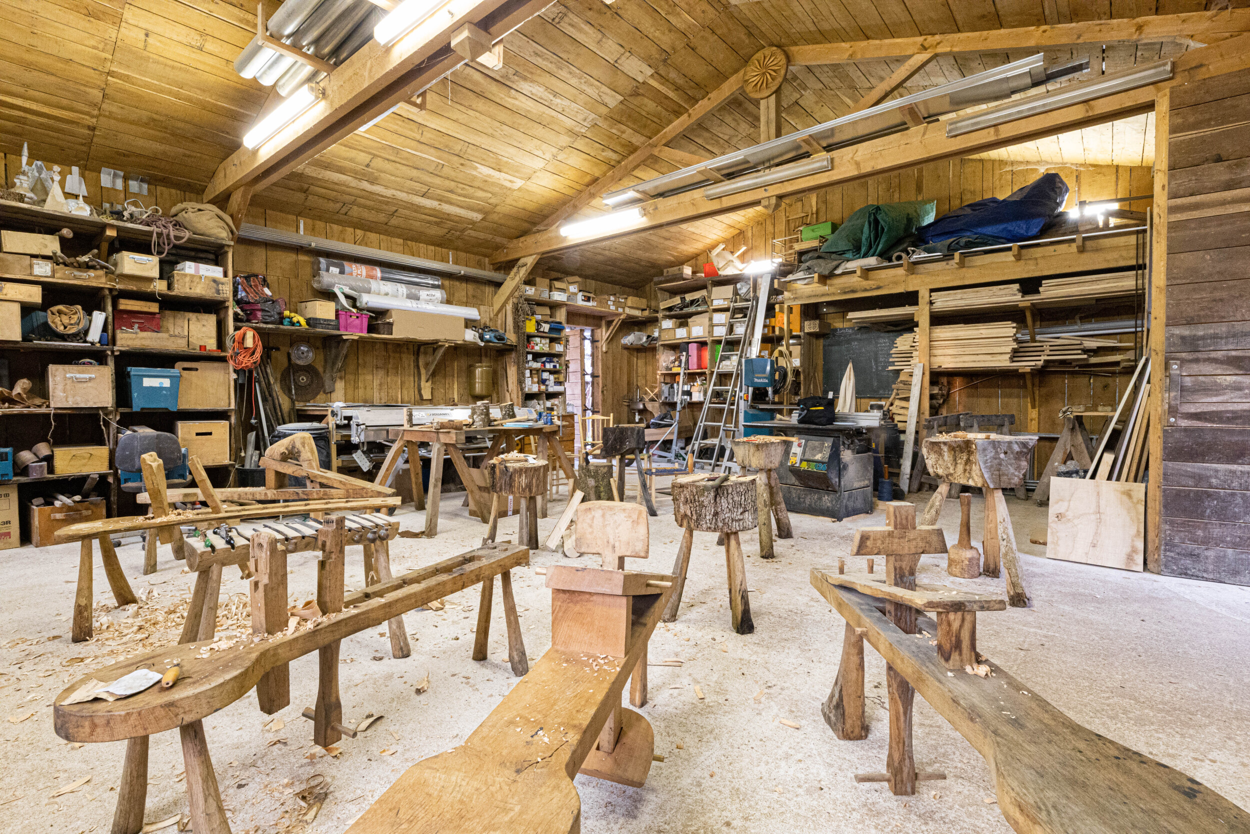 Wecandoo - Fabriquez votre tabouret à partir d'un arbre sur trois journées avec Mathieu - Image n°8