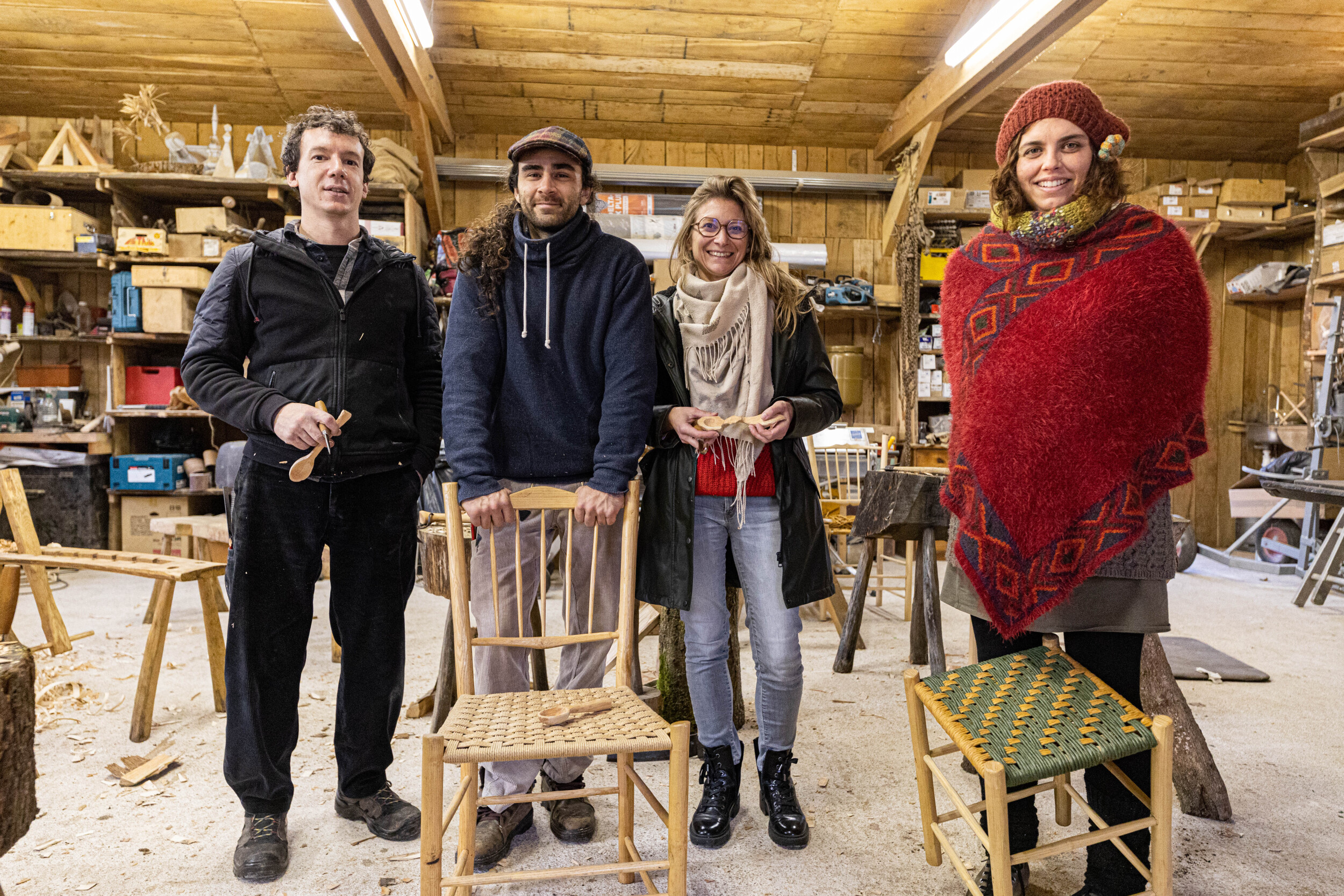 Wecandoo - Fabriquez votre tabouret à partir d'un arbre sur trois journées avec Mathieu - Image n°3