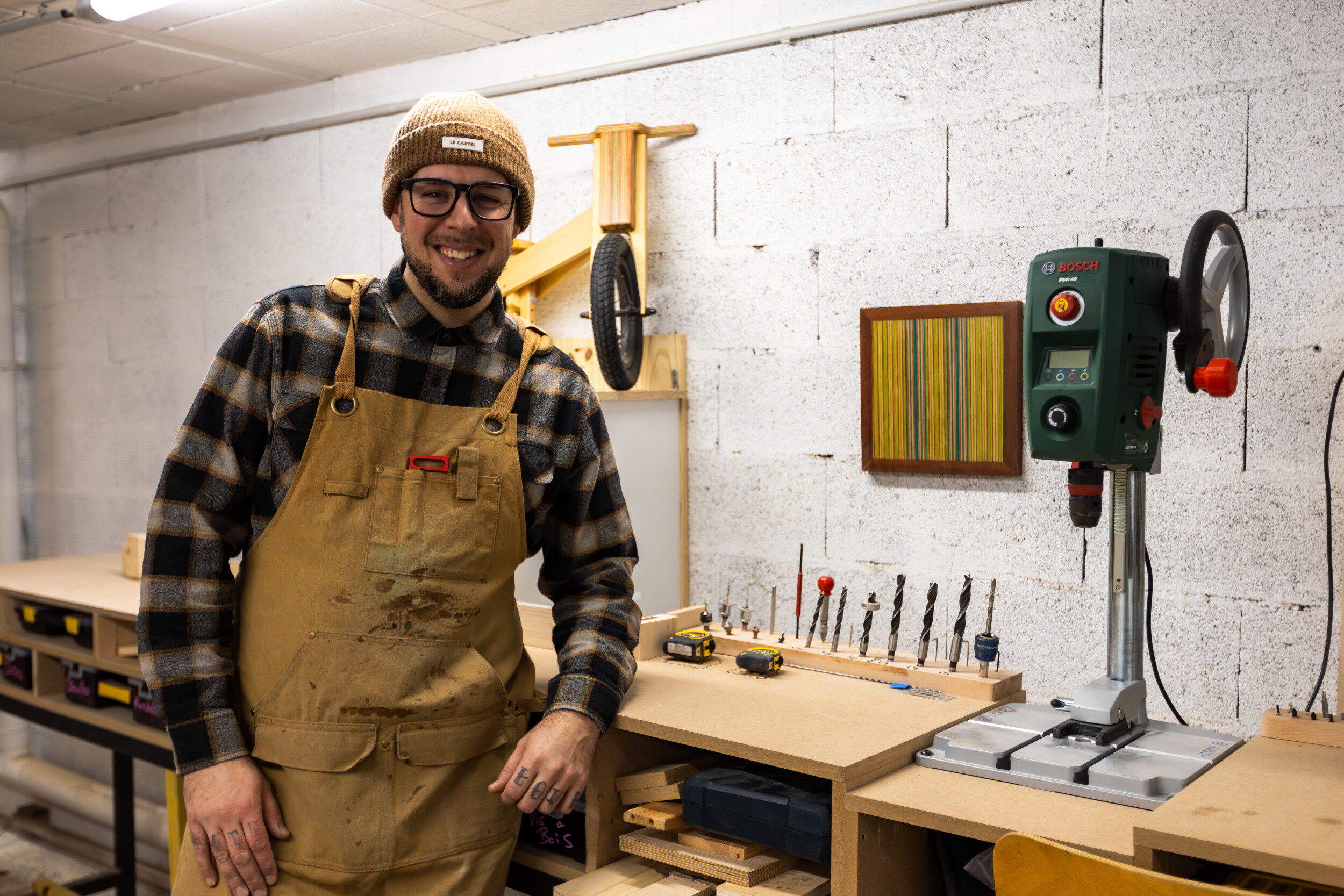 Wecandoo - Réalisez votre tabouret en skates upcyclés sur une journée avec Julien - Image n°8