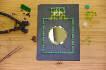 Réalisez votre miroir en mosaïque