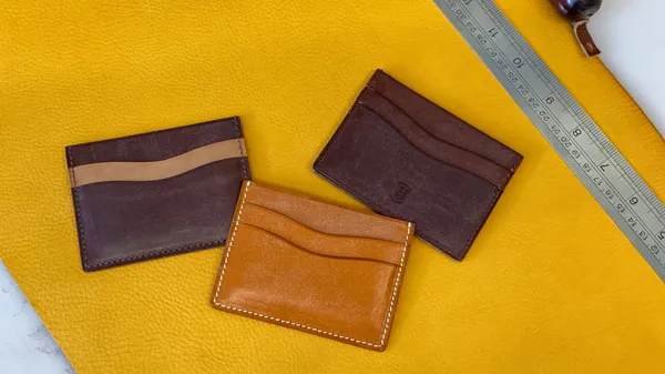 Wecandoo - Make a leather card holder