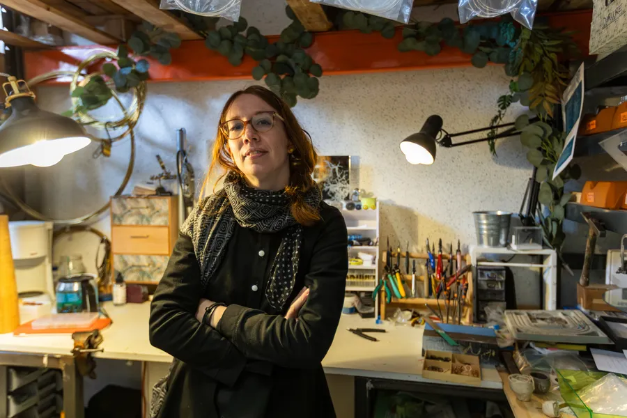 Marie : Créatrice verrière à Jarville-la-Malgrange