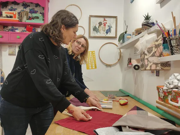 Réalisez votre cabas personnalisé avec Karine - Image n°4 - Wecandoo