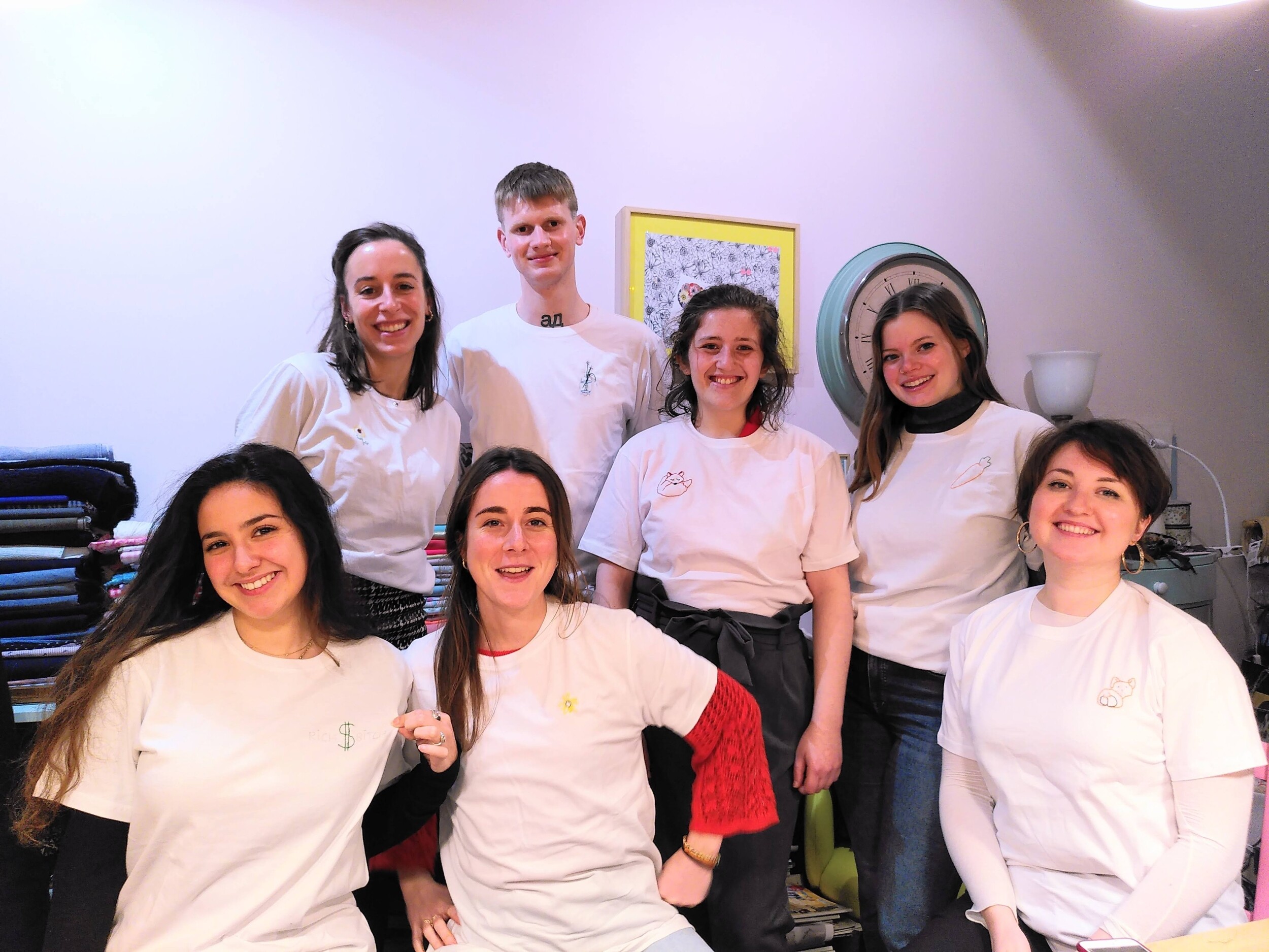 Brodez vos textiles en groupe