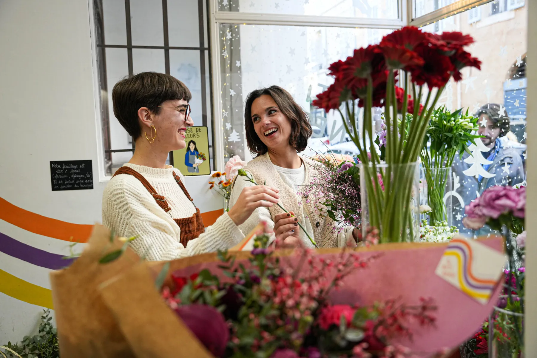 Composez votre bouquet de fleurs fraîches - Afbeelding nr. 1 - Wecandoo