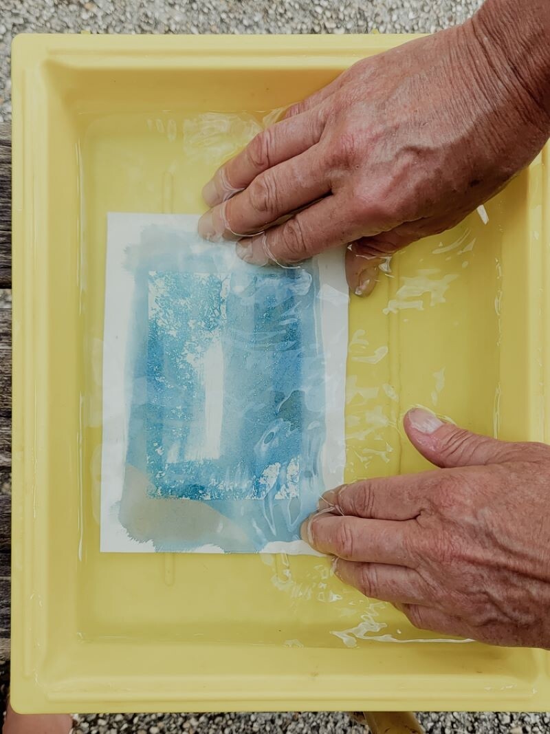 Wecandoo - Initiez-vous au cyanotype avec Céline - Image n°2