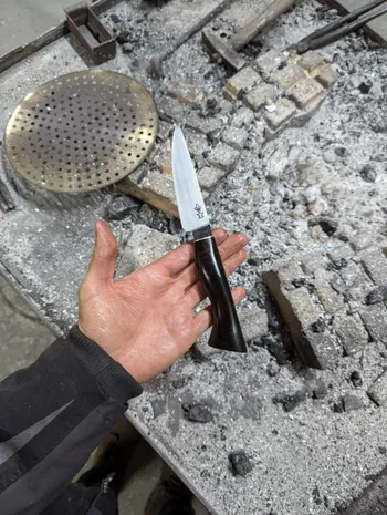 Forgez votre couteau sur une journée