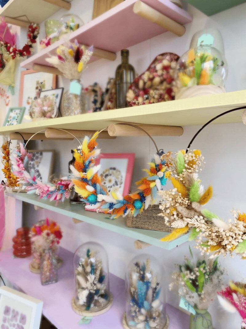 Créez votre couronne de fleurs séchées