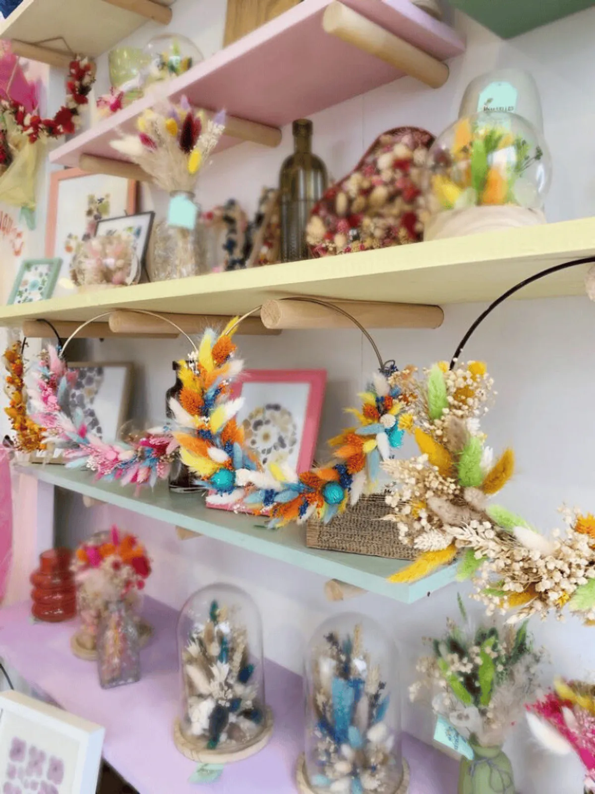 Créez votre couronne de fleurs séchées