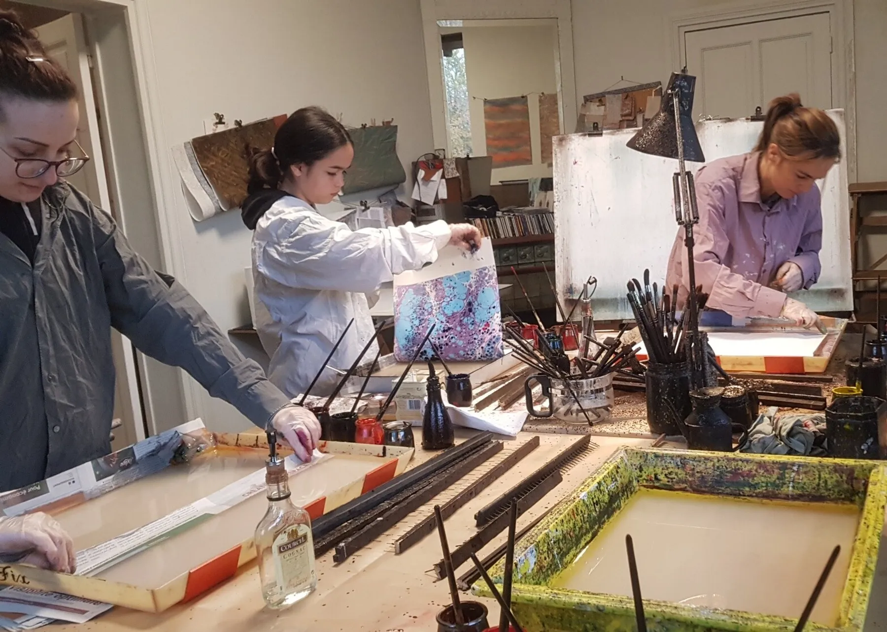 Réalisez vos papiers marbrés - Afbeelding nr. 2 - Wecandoo