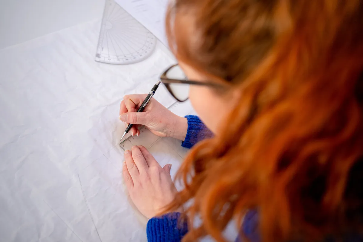 Réalisez le patron pour votre jupe sur-mesure