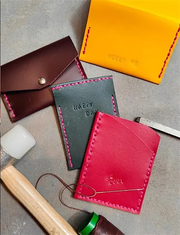 Atelier & Apéro - Créez votre porte-cartes avec Kristina - Image n°2 - Wecandoo