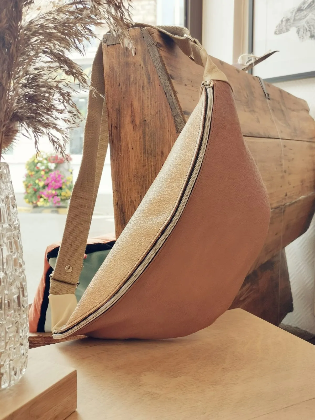 Créez votre sac banane en cuir