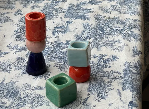 Fabriquez votre duo de bougeoirs en céramique avec Anne - Image n°3 - Wecandoo