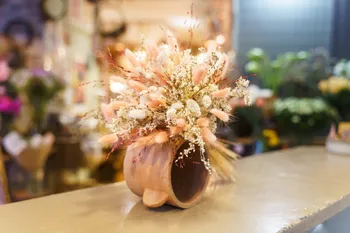Réalisez votre bouquet de fleurs séchées