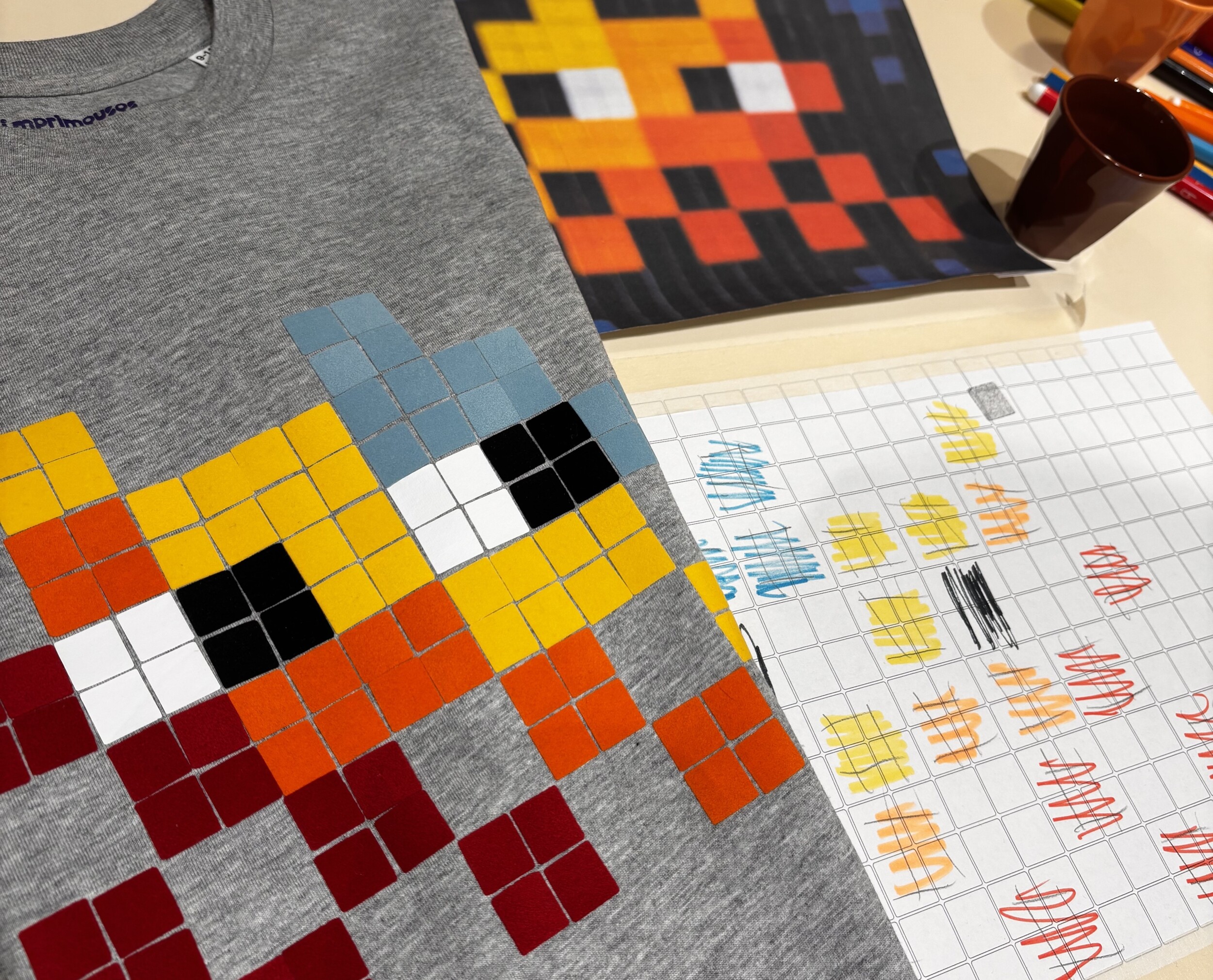 Créez votre t-shirt Space Invader