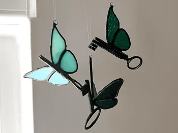 Réalisez votre suspension en vitrail Tiffany