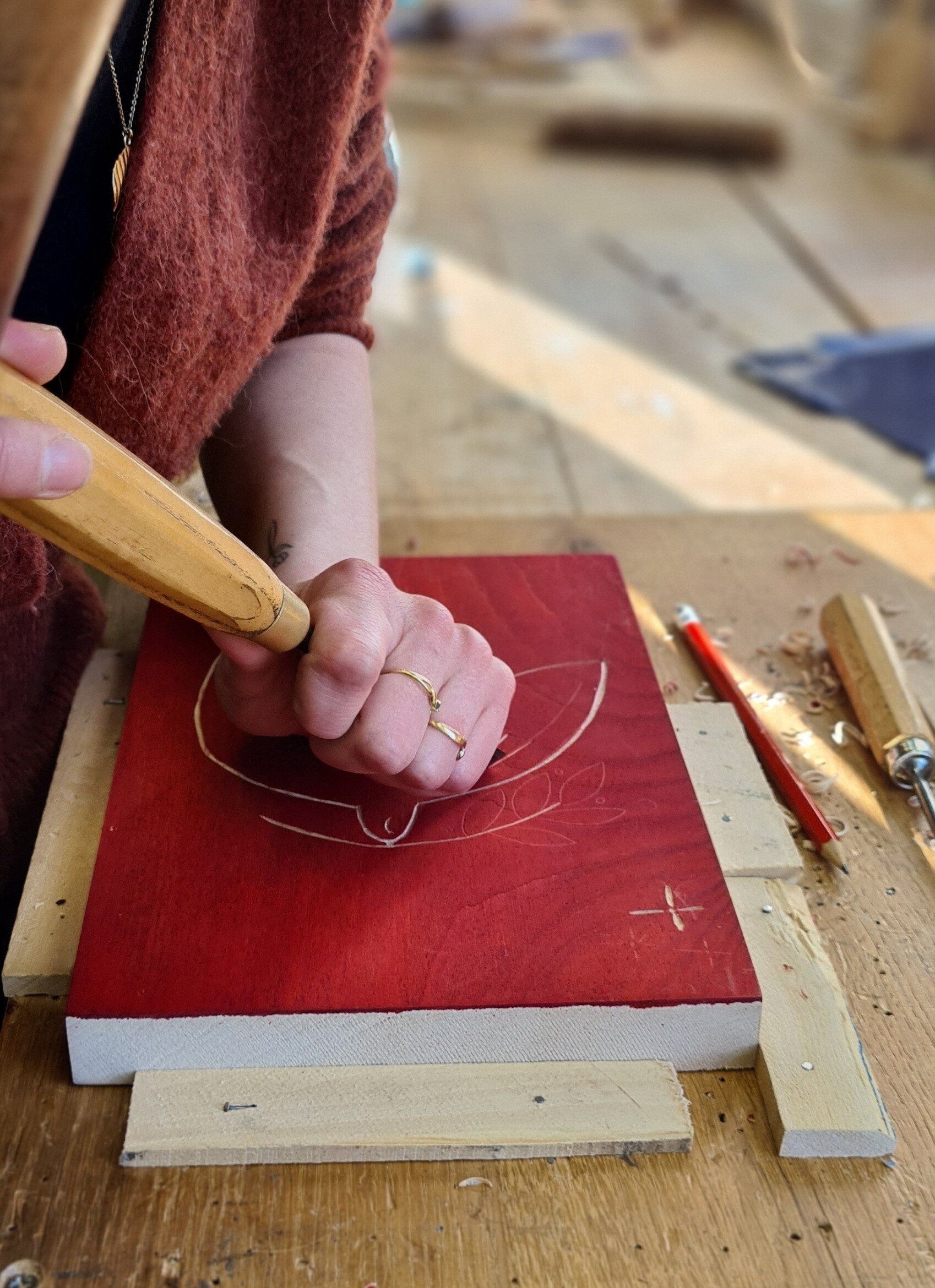 Wecandoo - Initiez-vous à la sculpture sur bois sur une journée avec Fabienne - Image n°12