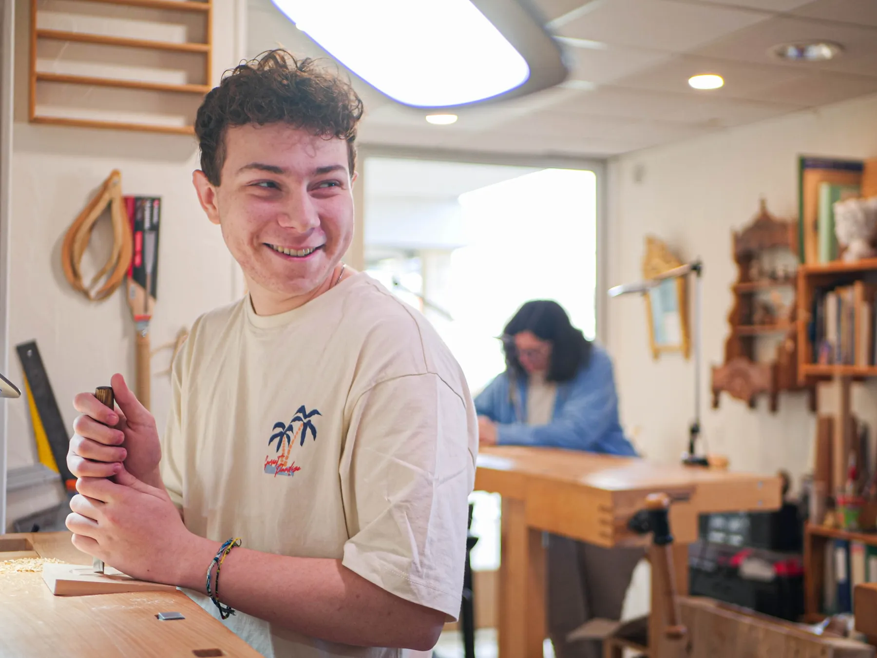 Initiez-vous à la sculpture sur bois en une journée avec Marie-Agnès - Afbeelding nr. 2 - Wecandoo