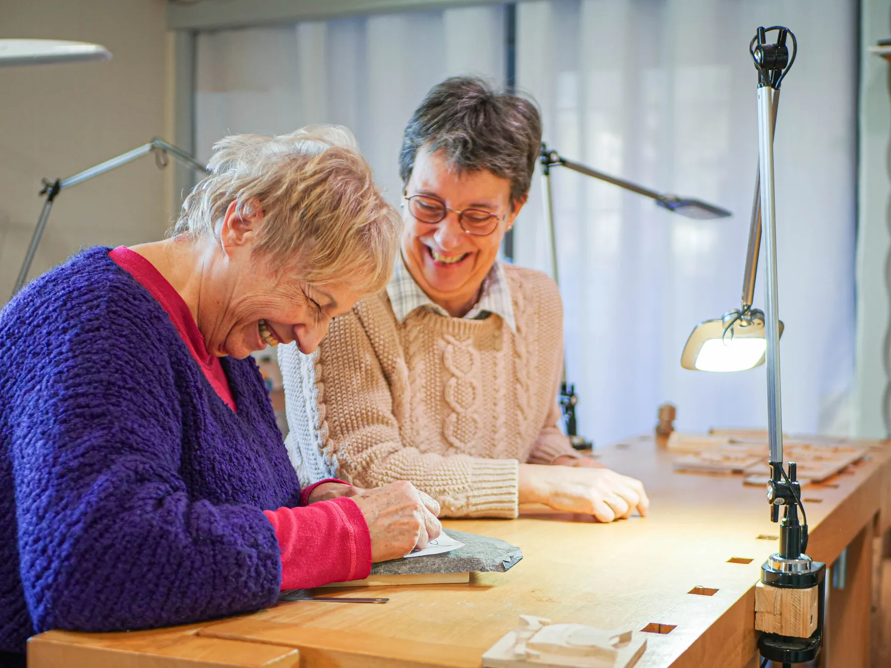 Initiez-vous à la sculpture sur bois en une journée avec Marie-Agnès - Afbeelding nr. 3 - Wecandoo