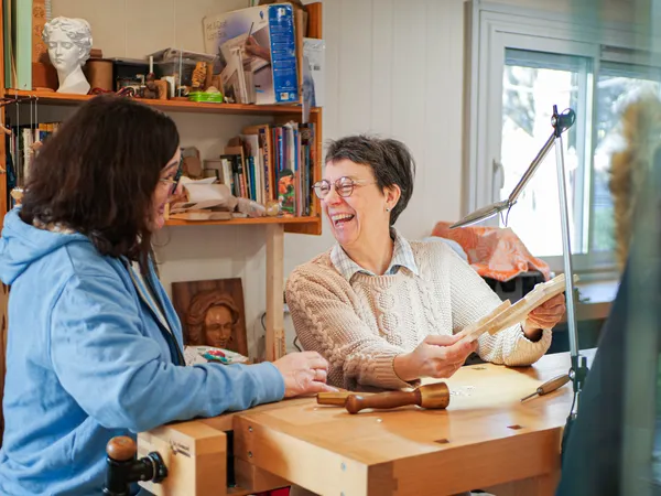 Initiez-vous à la sculpture sur bois en deux jours avec Marie-Agnès - Afbeelding nr. 2 - Wecandoo