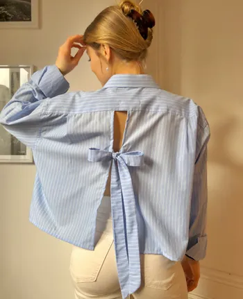 Réalisez votre blouse romantique upcyclée
