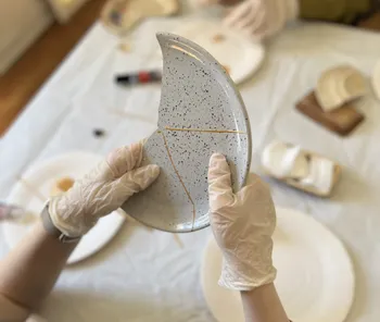 Immerse yourself in the world of contemporary Kintsugi