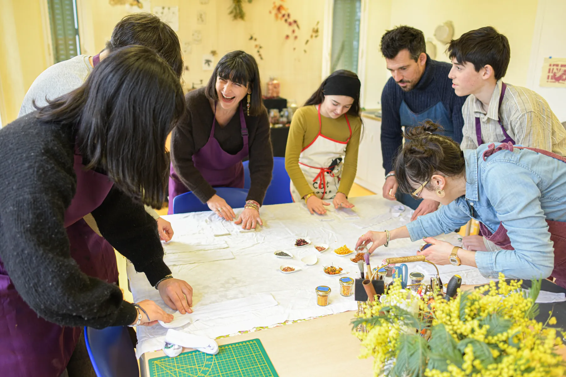 Réalisez votre paire de chaussettes en écoprint avec Mélissa - Image n°2 - Wecandoo