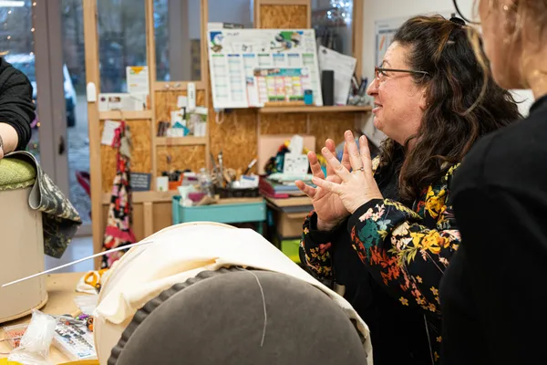 Réalisez votre pouf avec Aline - Image n°2 - Wecandoo