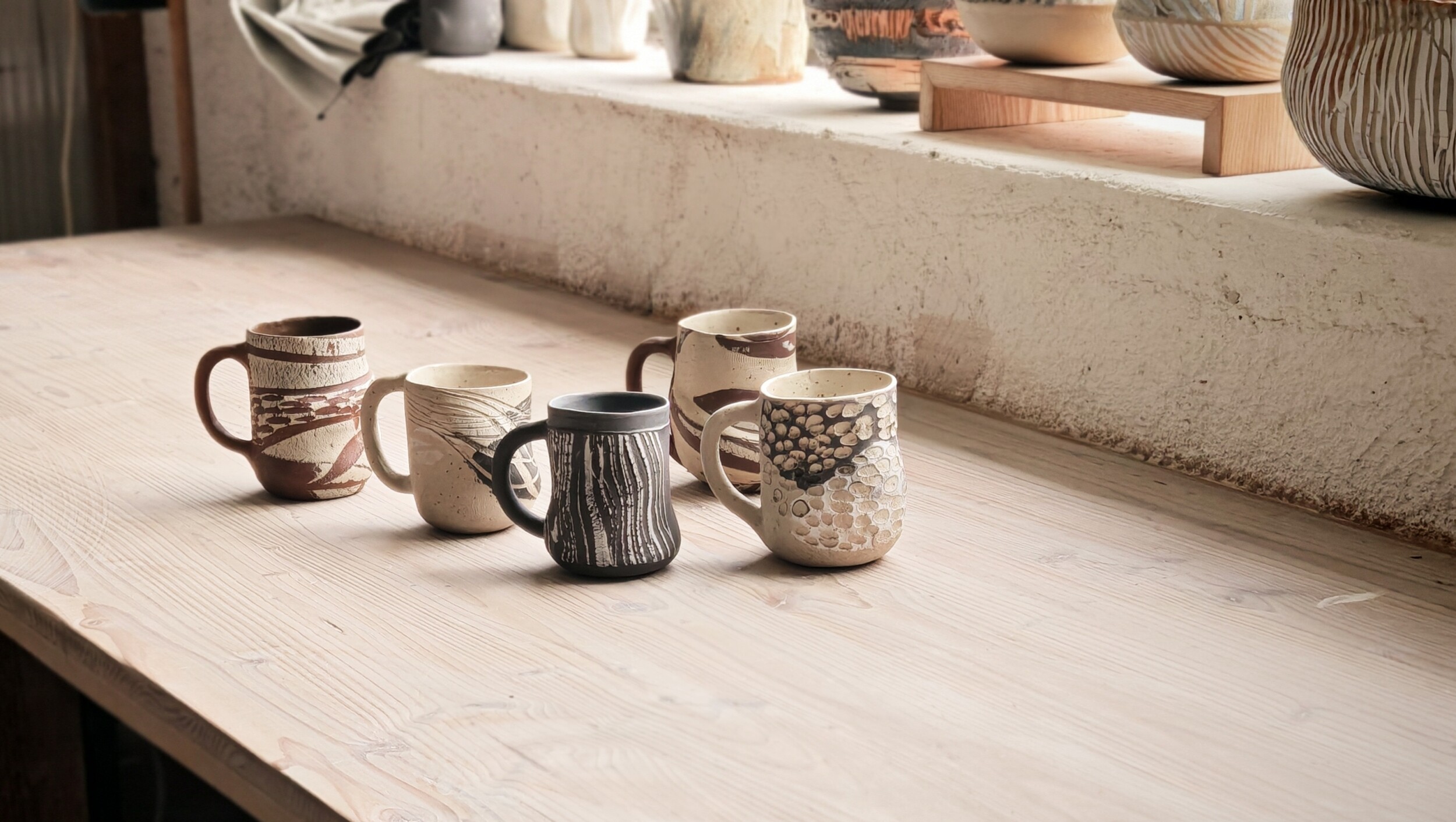 Wecandoo - Modelez votre duo de mugs ou pichet avec Sandrine - Image n°4