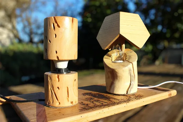 Wecandoo - Réalisez votre lampe en bois