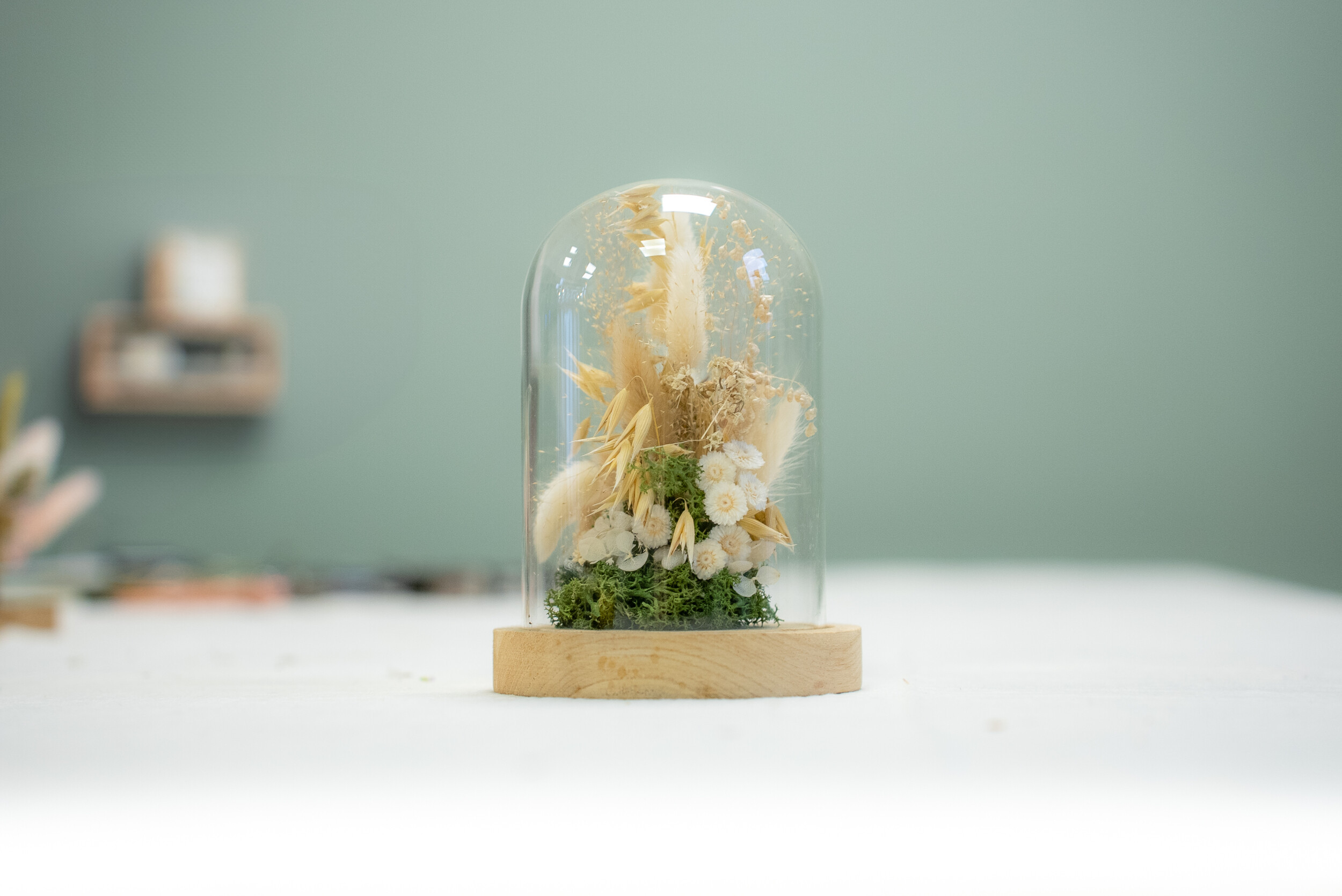 Réalisez votre cloche fleurie