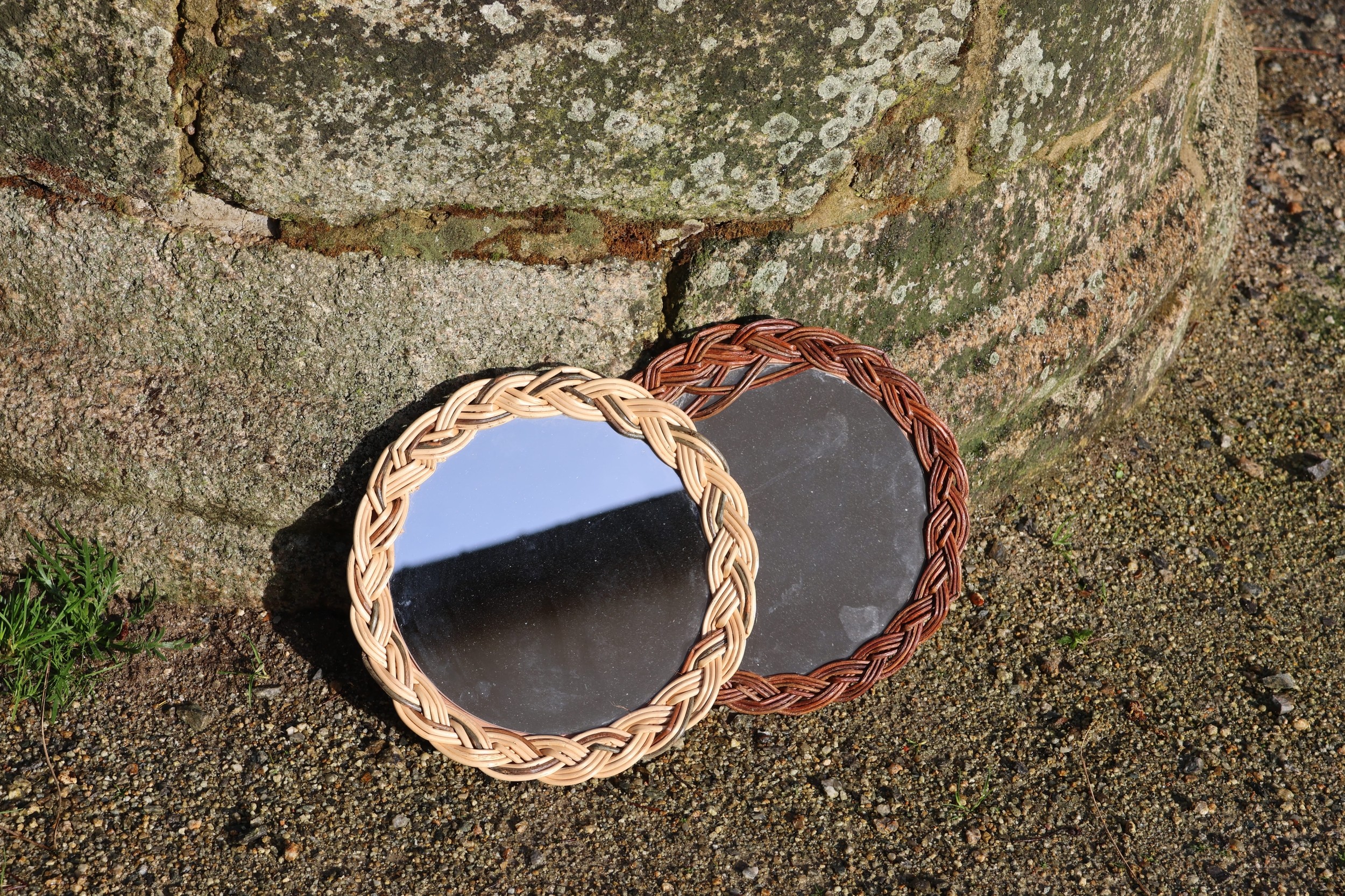 Réalisez votre miroir en osier