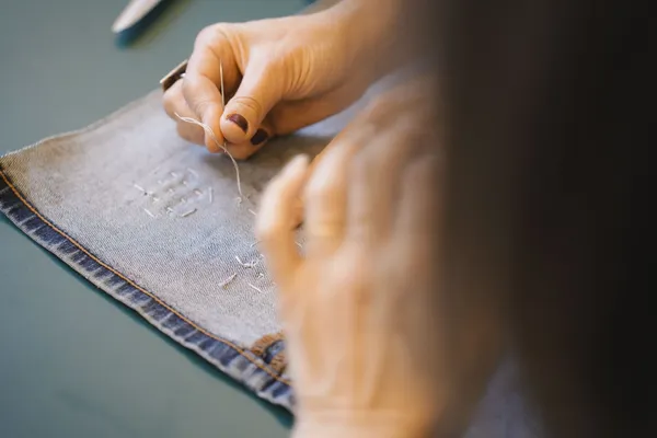 Découvrez les bases de la technique du Sashiko avec Caroline - Image n°4 - Wecandoo