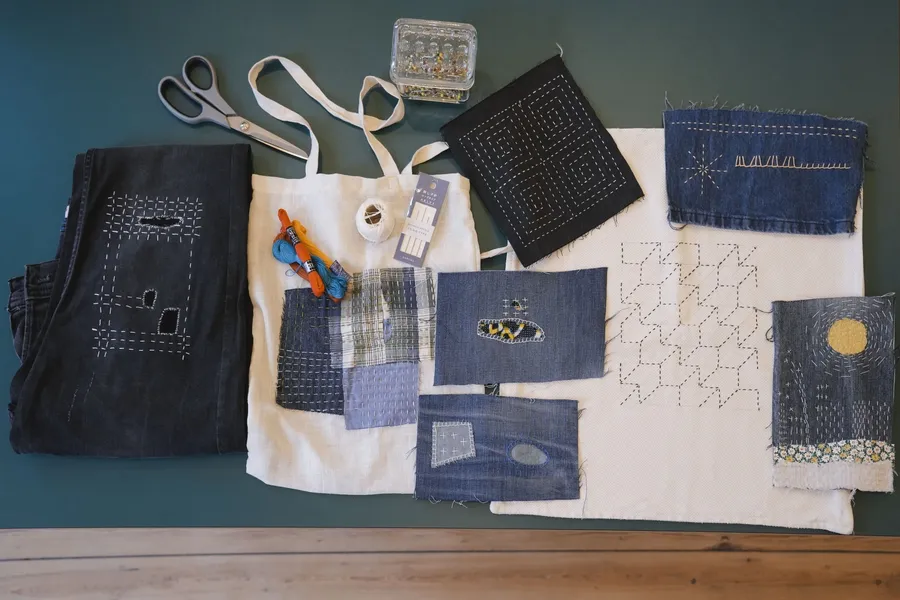 Découvrez les bases de la technique du Sashiko avec Caroline - Image n°1 - Wecandoo